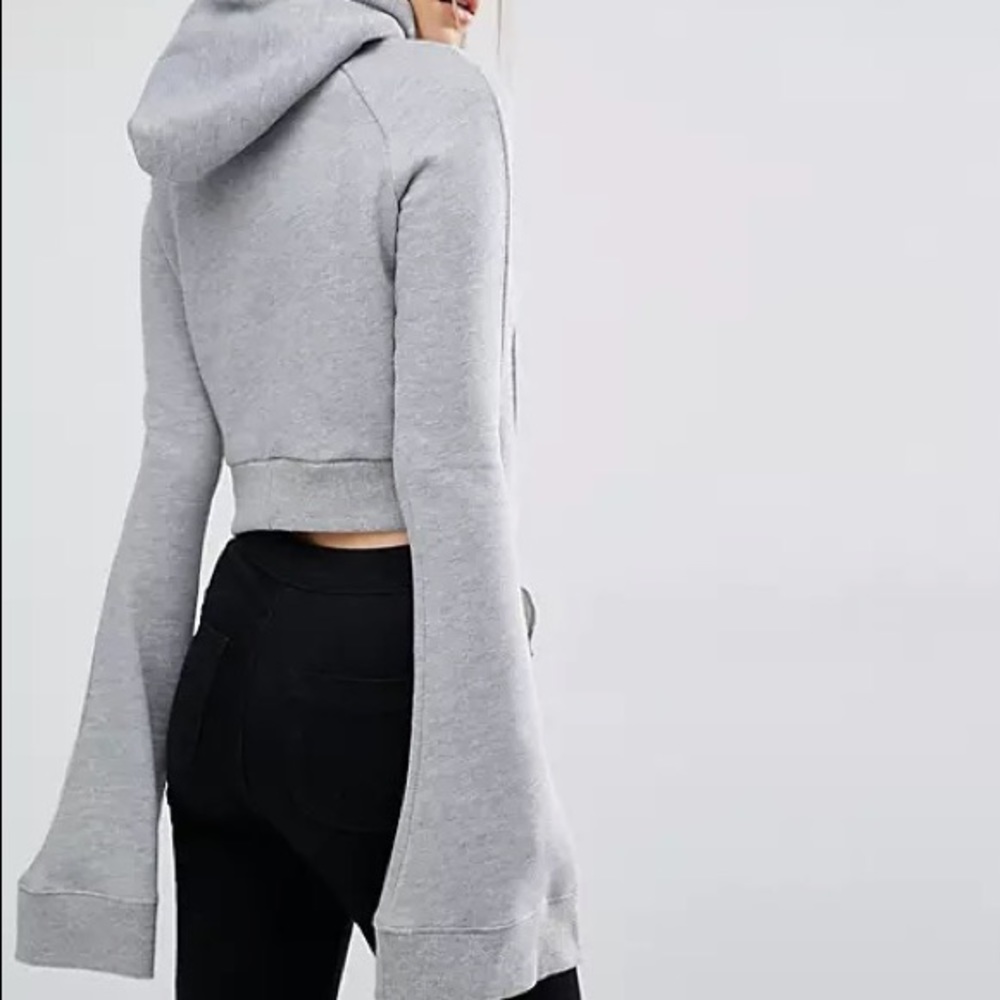 Style Mafia Hoodie with long fluted sleeves